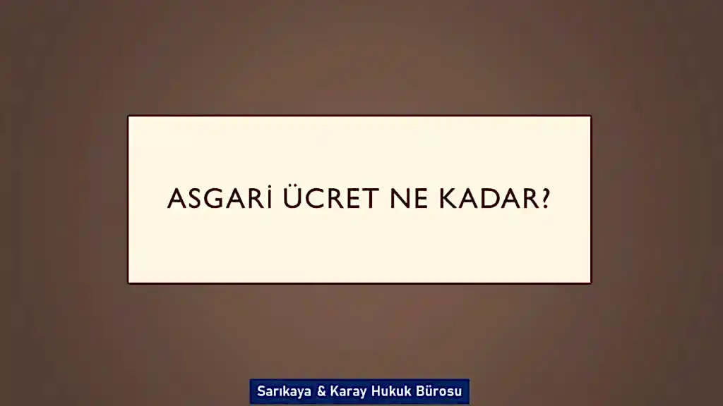 asgari ücret ne kadar